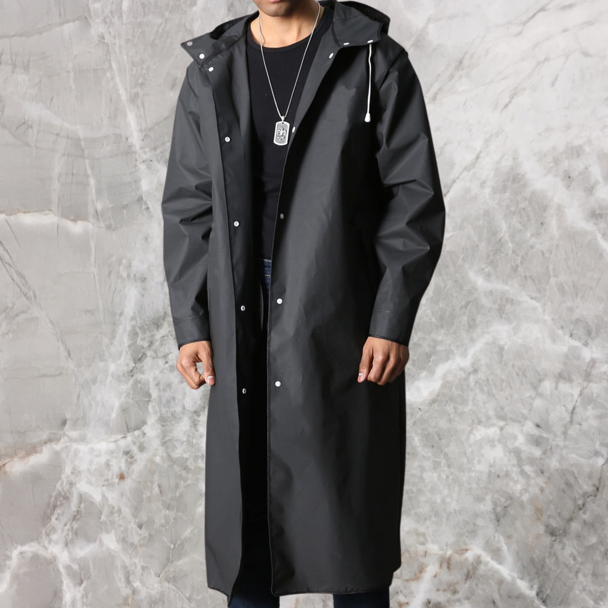 VICE Hooded Raincoat
