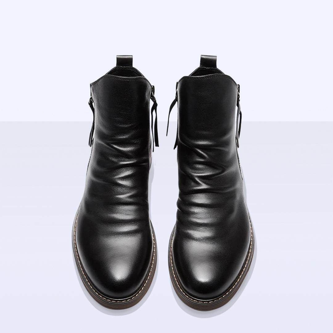 NEVI Hi-Cut Leather Boot