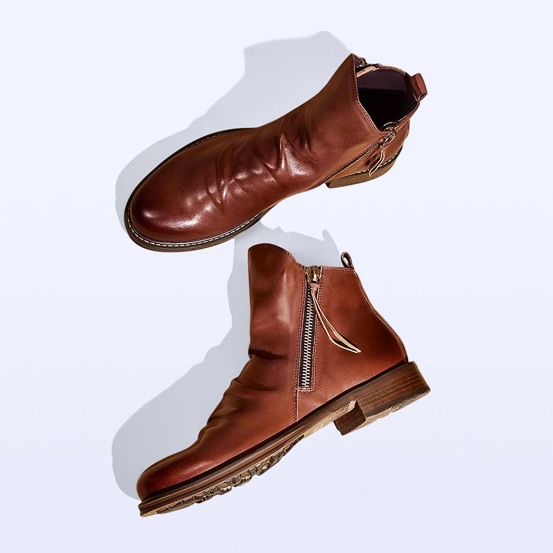 NEVI Hi-Cut Leather Boot