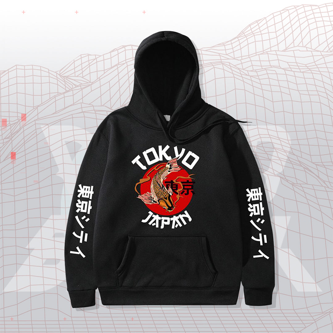 TOKYO.black Hoodie - BLVDblack